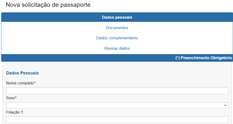 passo a passo de como emitir o passaporte em 2024